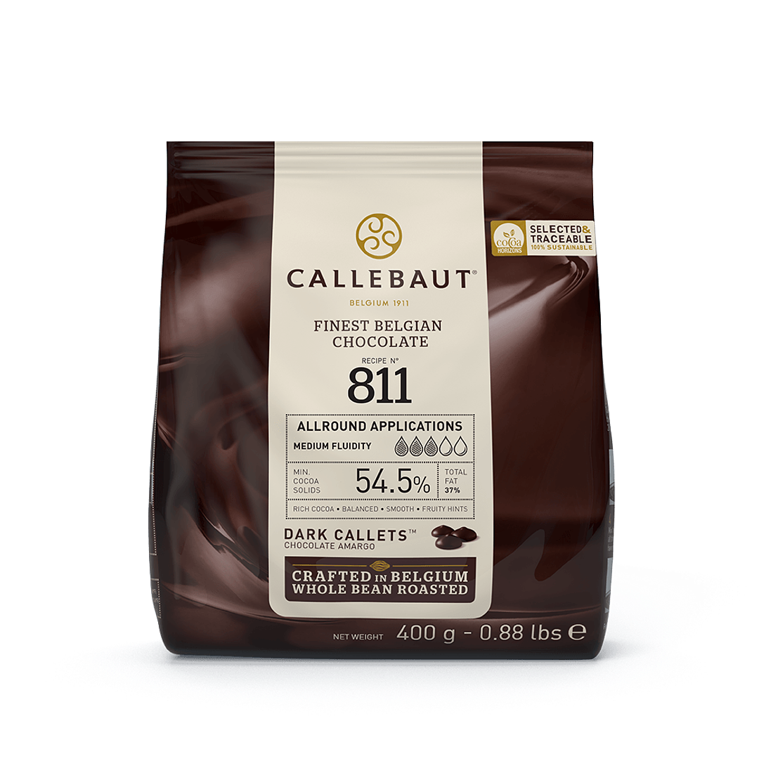 CHOCOLATE CALLEBAUT 811 54.5 % CACAO 400G	