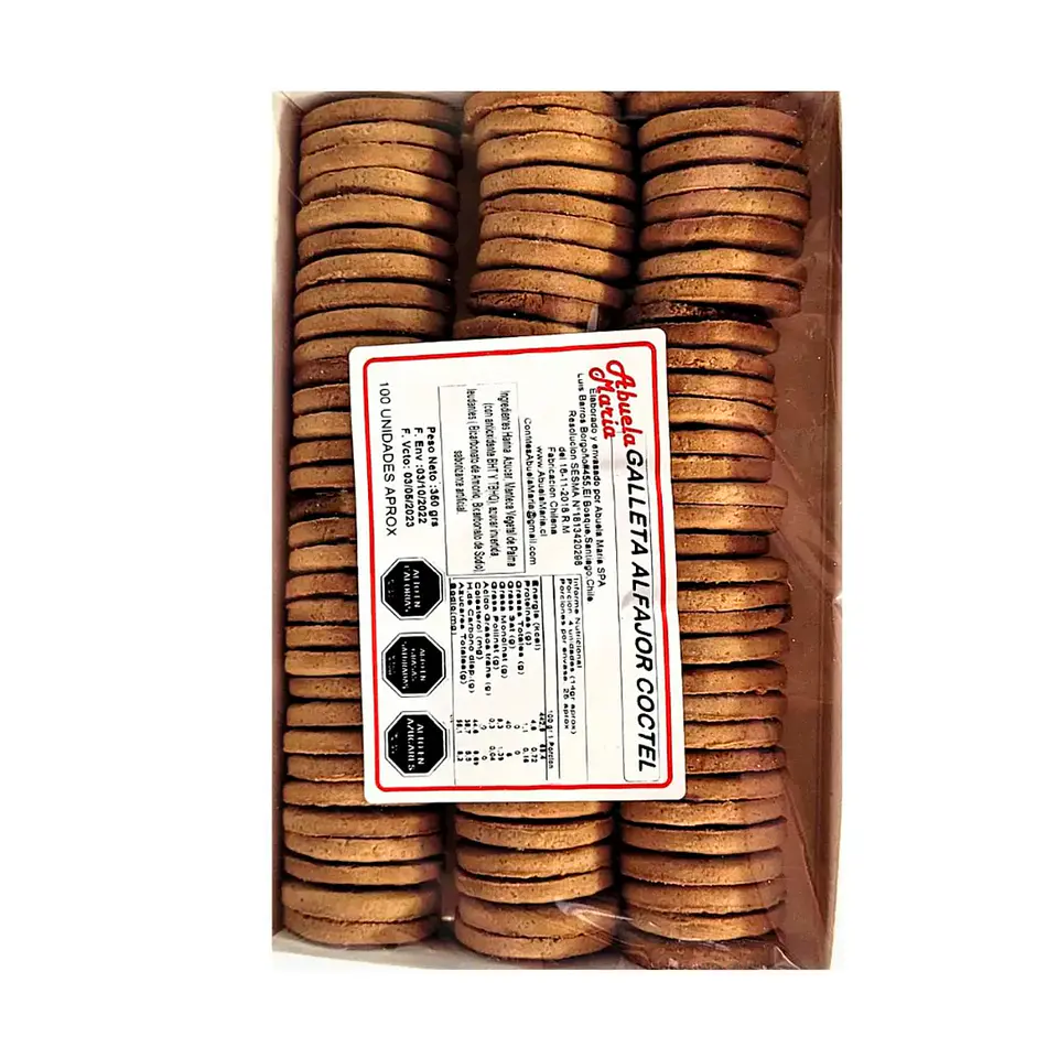 GALLETA DE ALFAJOR COCTEL ABUELA MARIA 350GR 1