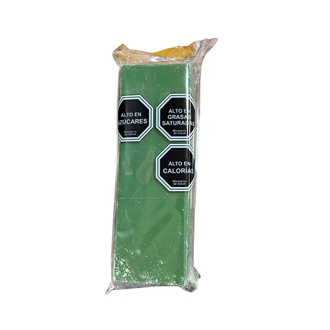 BARRITA DE CHOCOLATE COLOR VERDE 80GR DEL VALLE