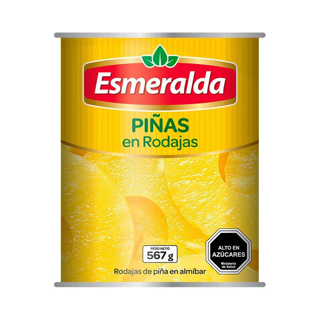 PIÑA EN RODAJA 567 G ESMERALDA