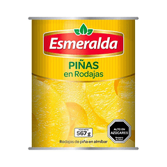 PIÑA EN RODAJA 567 G ESMERALDA