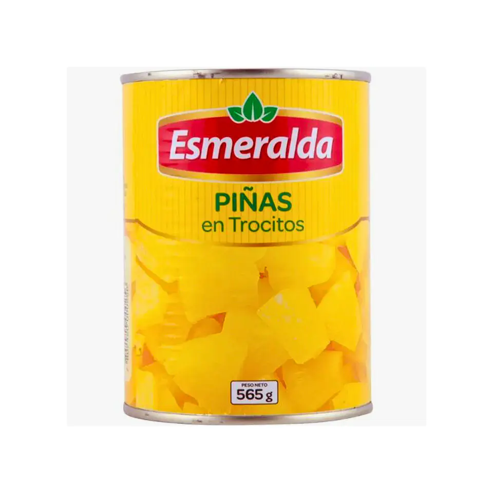 PIÑA EN TROCITOS 565 G ESMERALDA  1