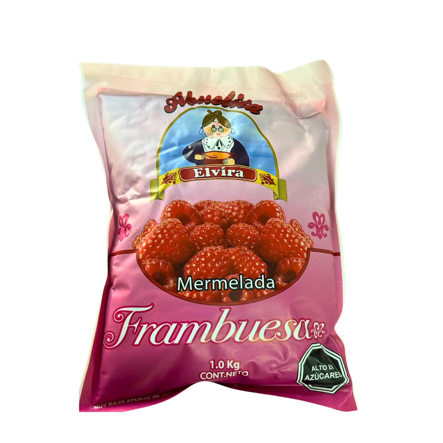 MERMELADA SABOR FRAMBUESA 1 KG ABUELITA ELVIRA 1