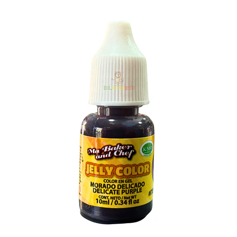COLORANTE GEL 10ML JELLY COLOR MORADO DELICADO