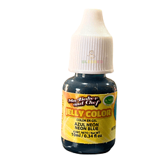COLORANTE GEL 10ML JELLY COLOR AZUL NEON