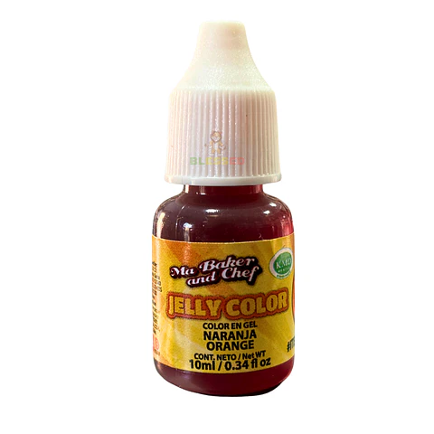 COLORANTE GEL 10ML JELLY COLOR NARANJA