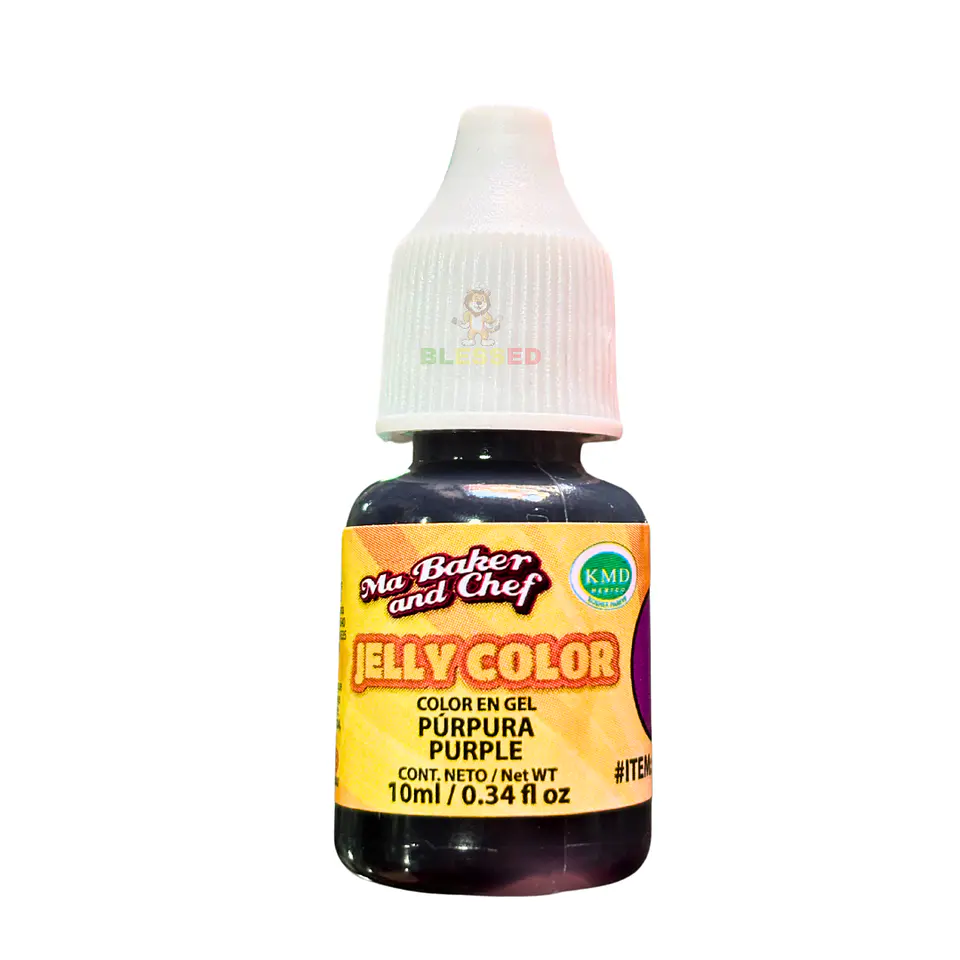 COLORANTE GEL 10ML JELLY COLOR PURPURA 1