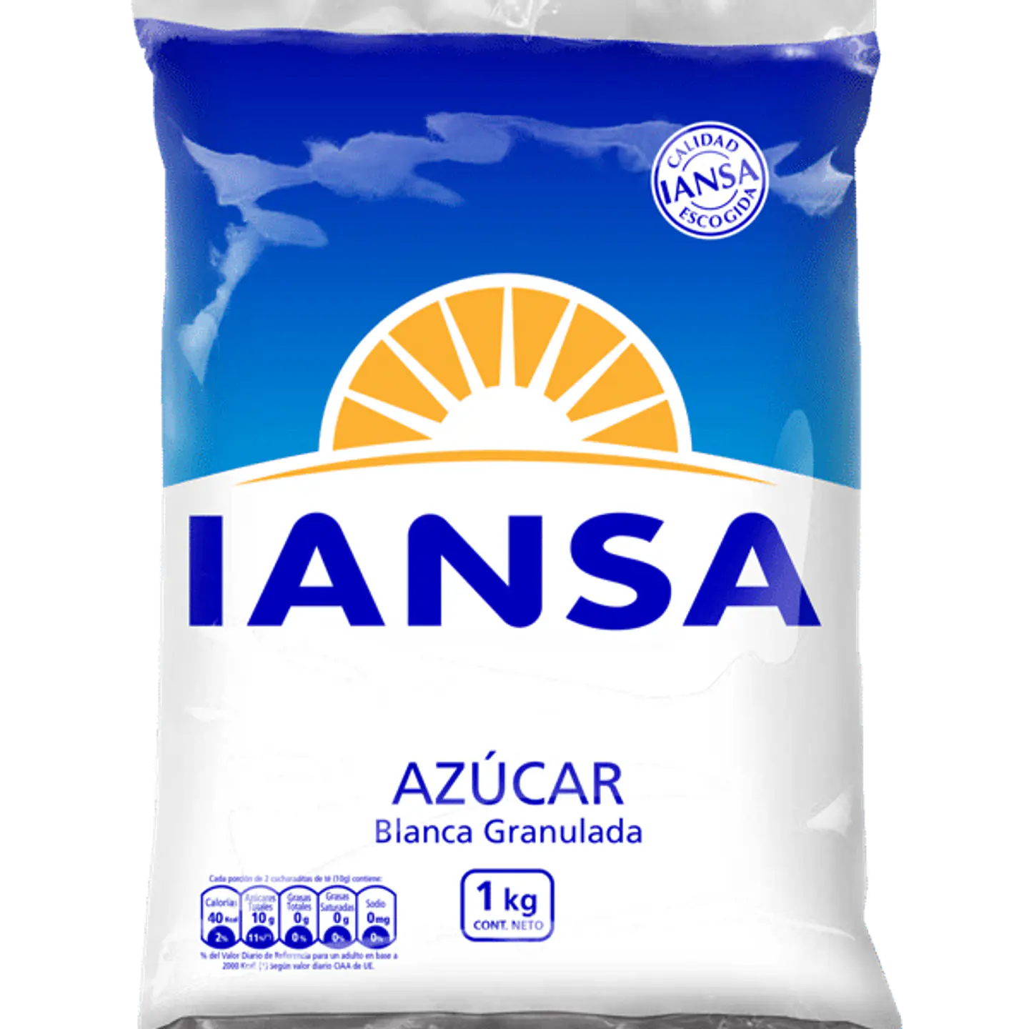 AZUCAR GRANULADA IANSA 1KG	 1