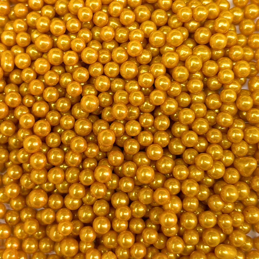 PERLAS DORADAS 2MM 100gr