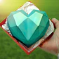 CORAZON DIAMANTE 500G - FORMA 3 PARTES - Miniatura 1