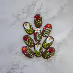 TABLETITA DE FLORES - FORMA SIMPLE