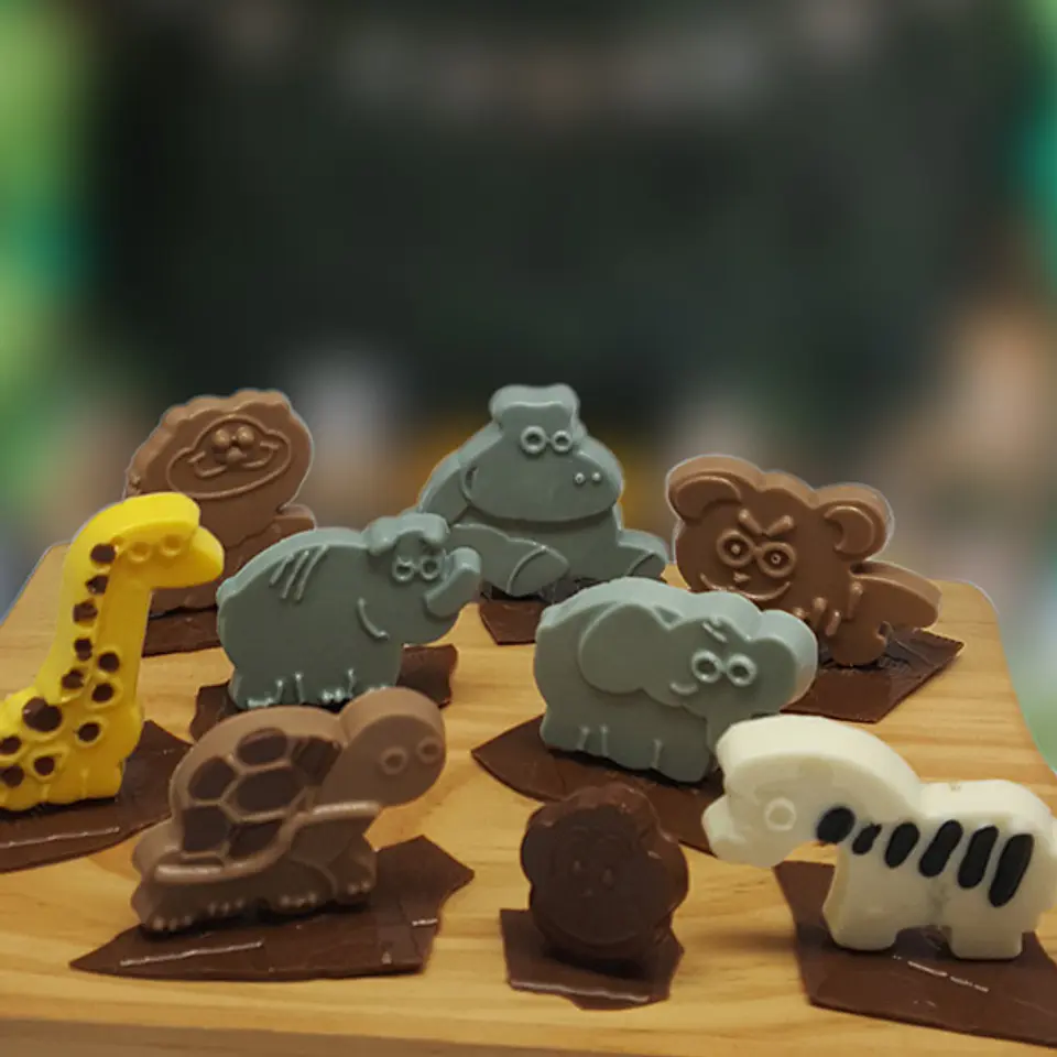 ANIMALES DE AFRICA - FORMA SIMPLE 2