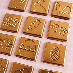 TABLETA CUADRADA DE PASCUA - FORMA SIMPLE