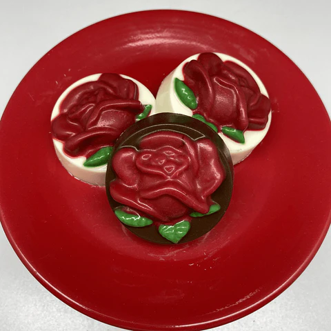 ALFAJOR PERFECTO ROSA - FORMA 3 PARTES