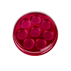 CAJA REDONDA PARA DULCES CAVIDADES ROJA 1