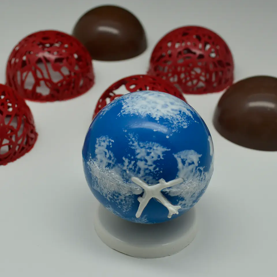 CHOCOBOMBA 7CM - FORMA 3 PARTES 1