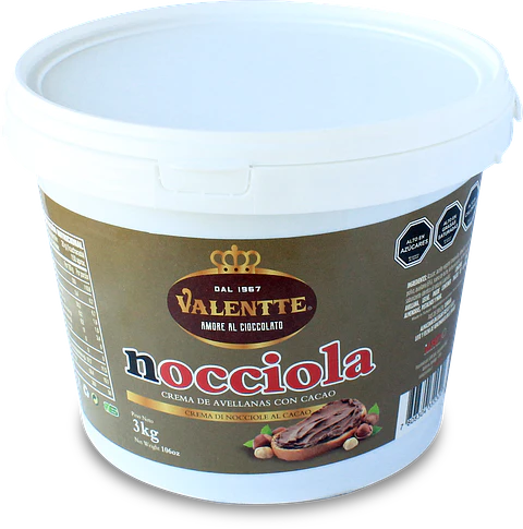 BALDE NOCCIOLA CREMA DE AVELLANA 3 KG VALENTTE