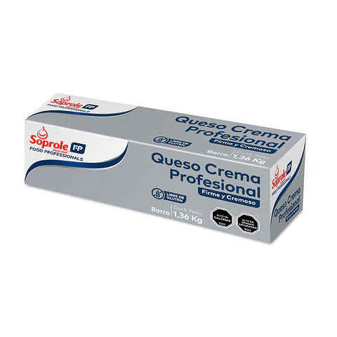 QUESO CREMA PROFESIONAL SOPROLE 1,36KG