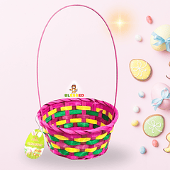 CANASTO DE PASCUA 15x20x40 CM