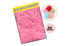 RELLENO DE PAPEL 20G COLOR ROSADO