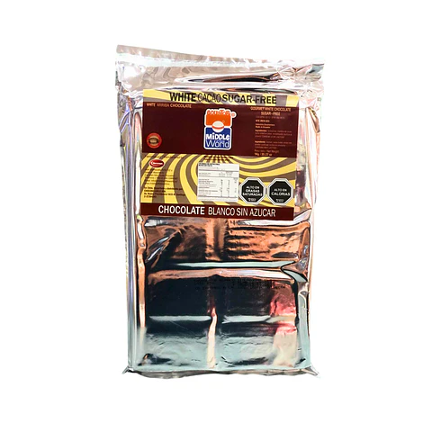 CHOC. BLANCO S/AZUCAR 1KG, CHOCONO