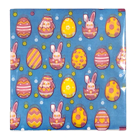 PAPEL ALFAJOR PASCUA CELESTE