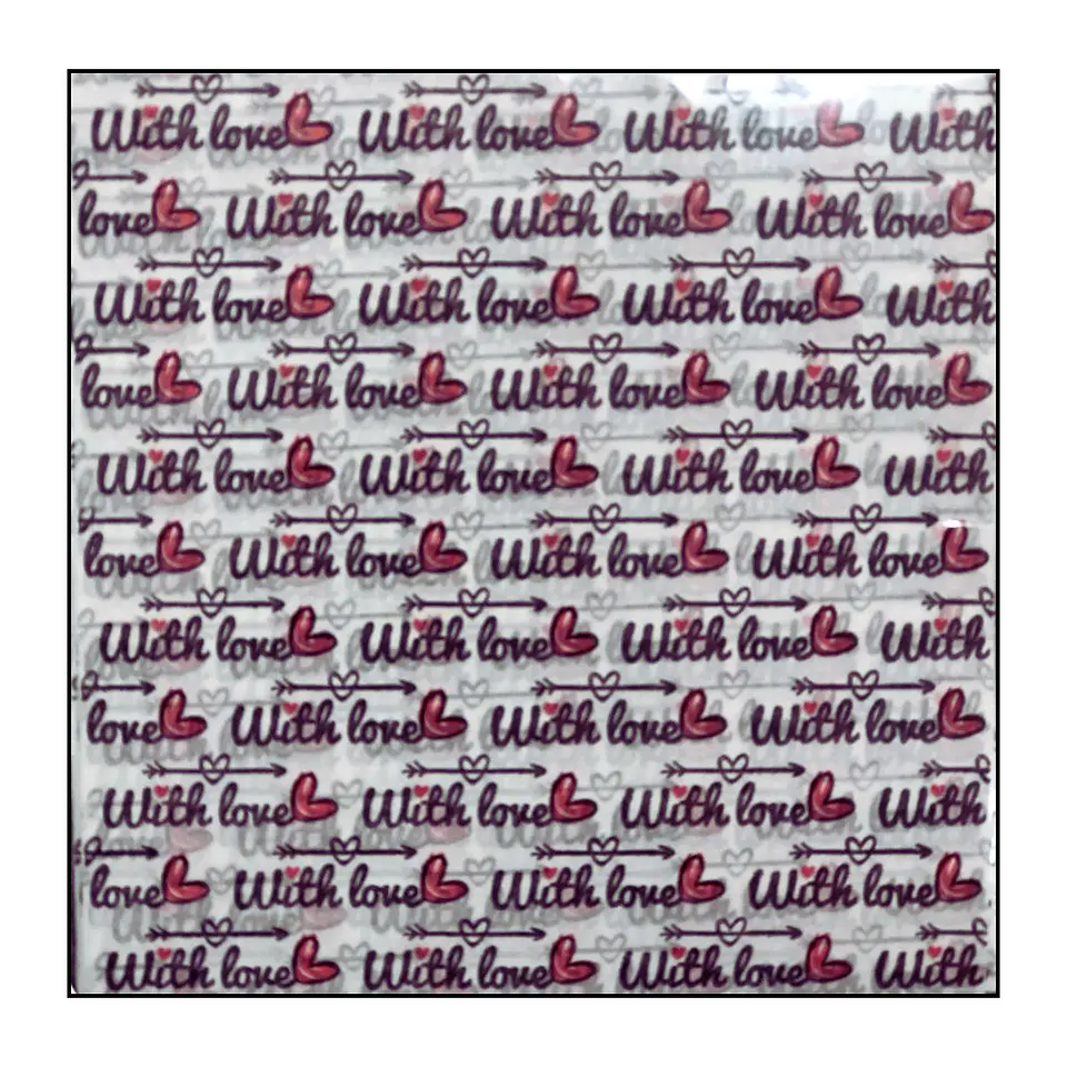 PAPEL ALFAJOR SAN VALENTIN WITH LOVE 1
