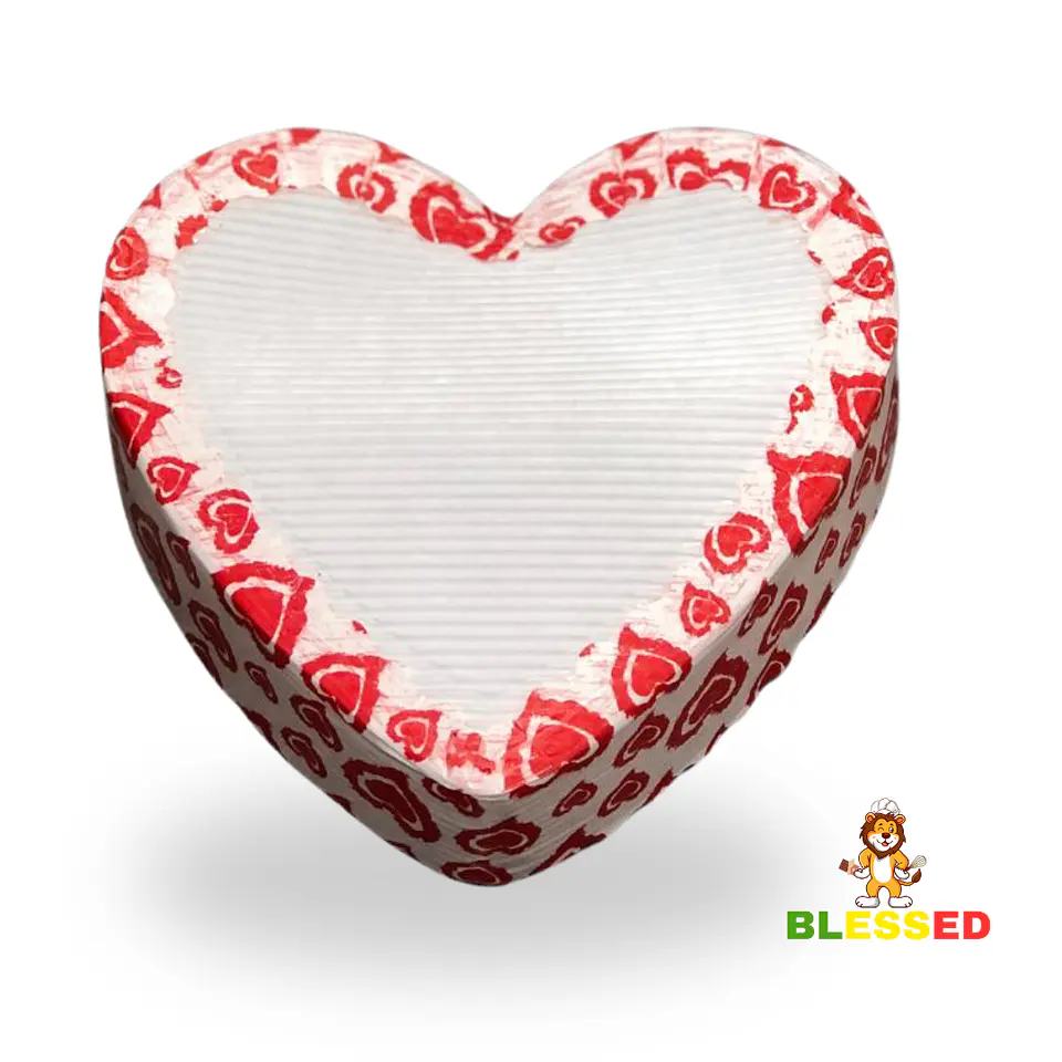 MOLDE QUEQUE CORAZON 13X13 X3,5 3