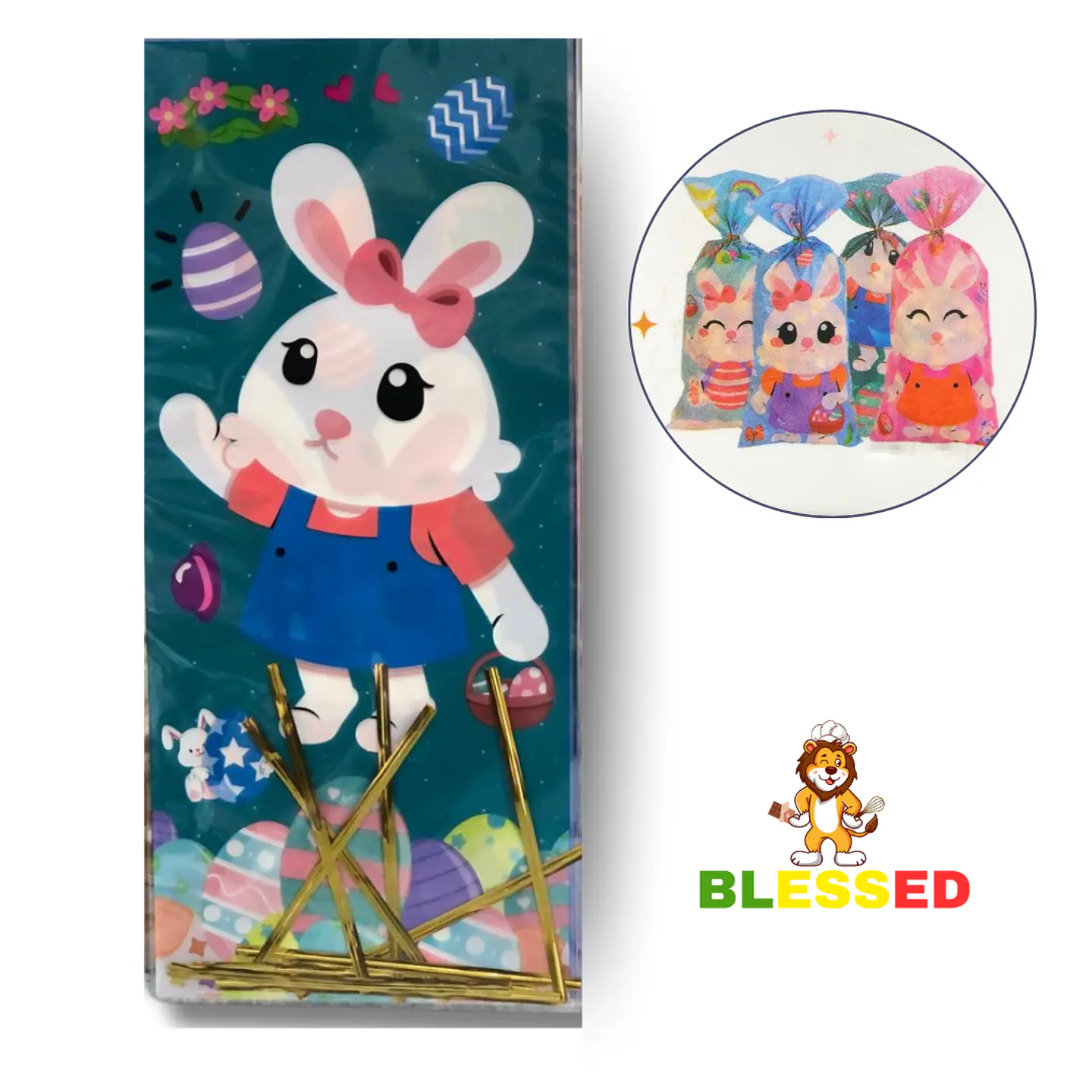 BOLSA CONEJO 10 PCS  1