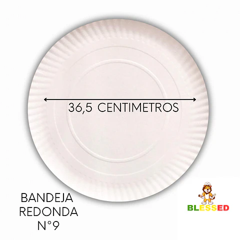 BANDEJA REDONDA CARTON N 9