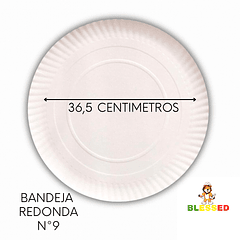 BANDEJA REDONDA CARTON N 9