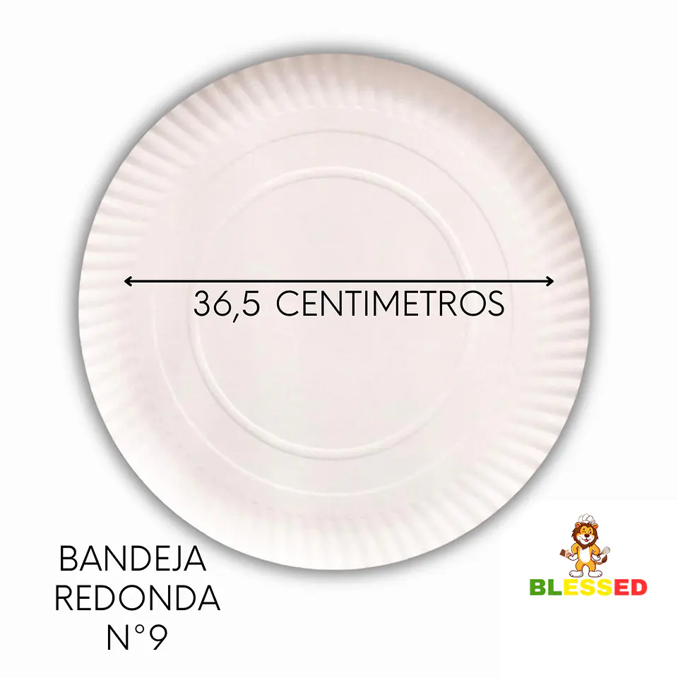 BANDEJA REDONDA CARTON N 9 2