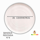 BANDEJA REDONDA CARTON N 8 2