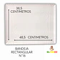 BANDEJA RECTANGULAR CARTON N°16 - Miniatura 2