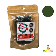FONDANT VERDE OSCURO 100 G.