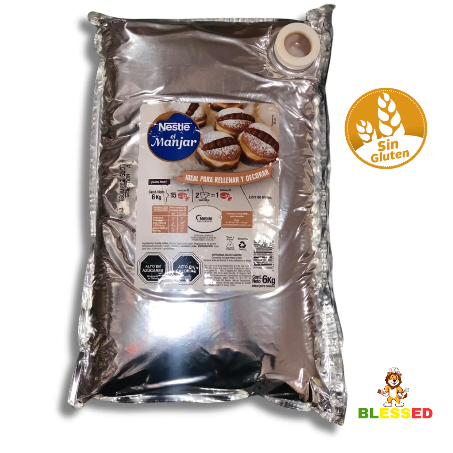 MANJAR NESTLE PASTELERO 6 KG. 2