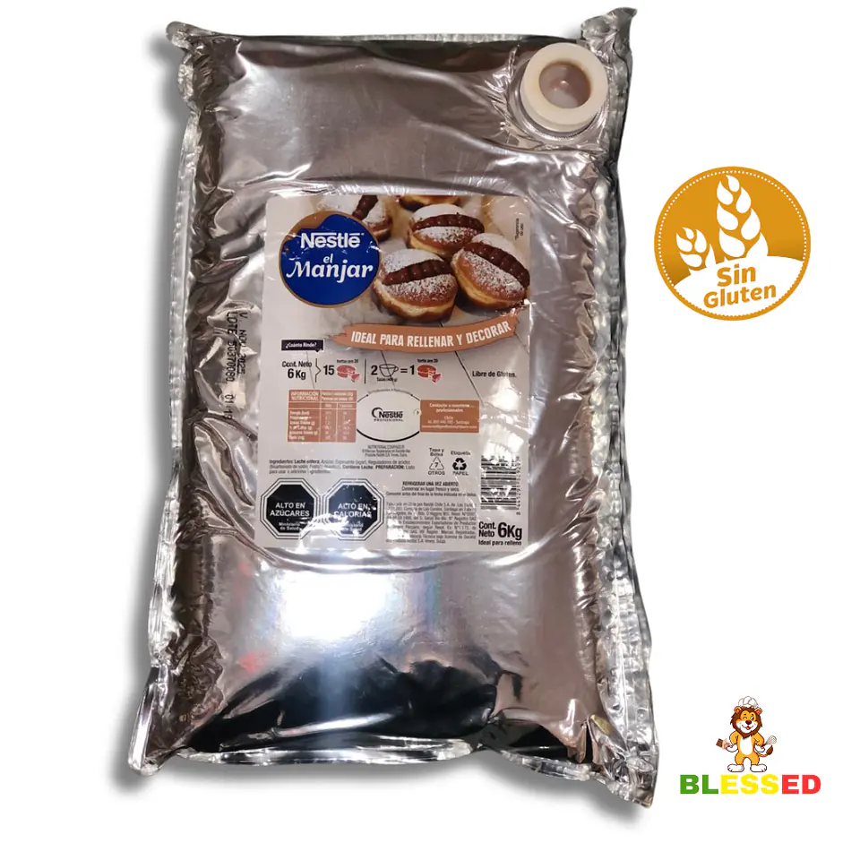 MANJAR NESTLE PASTELERO 6 KG. 2