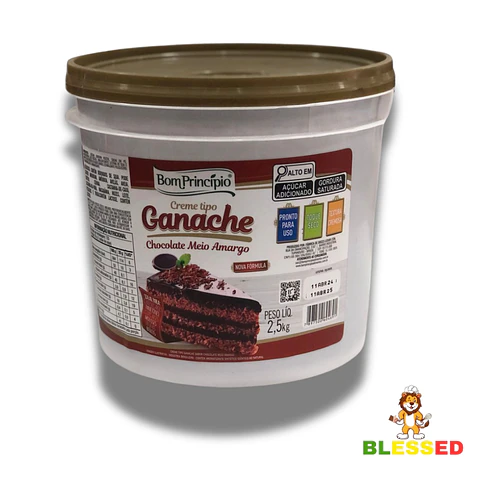 BALDE 2.5 KG. GANACHE SEMI AMARGO