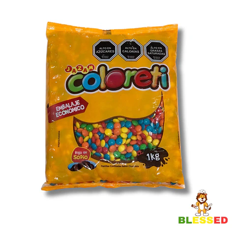 CROCANTE DE CHOCOLATE MEDIANO 1KG COLORETI