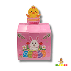 CAJITA PASCUA ROSADA POLLITO  1