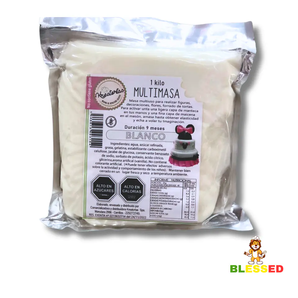 MULTIMASA BLANCO 1 KG KREATORTA 1