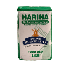 HARINA S/P 1 KG MOLINO PUENTE ALTO