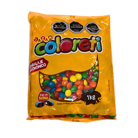 CROCANTE DE CHOCOLATE 1 KG COLORETI TRADICIONAL