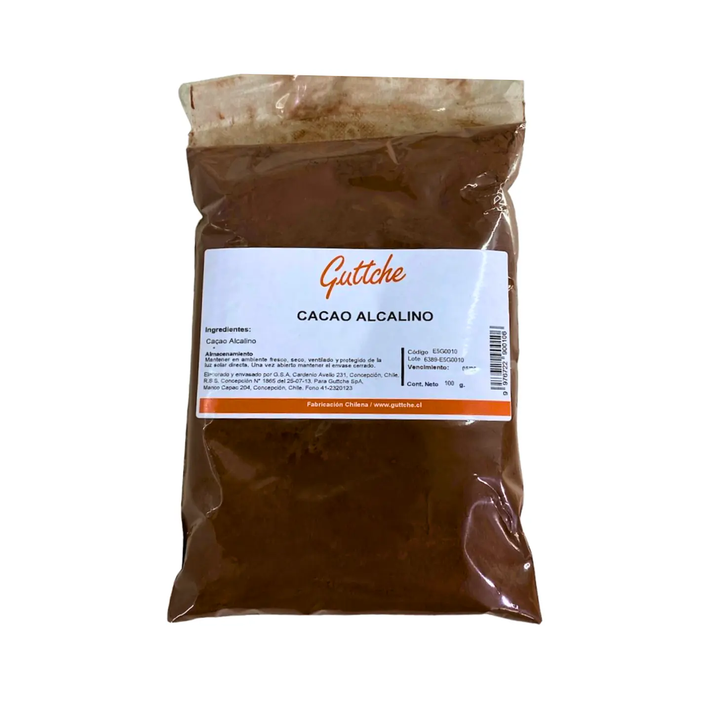 CACAO ALCALINO 100 G 1