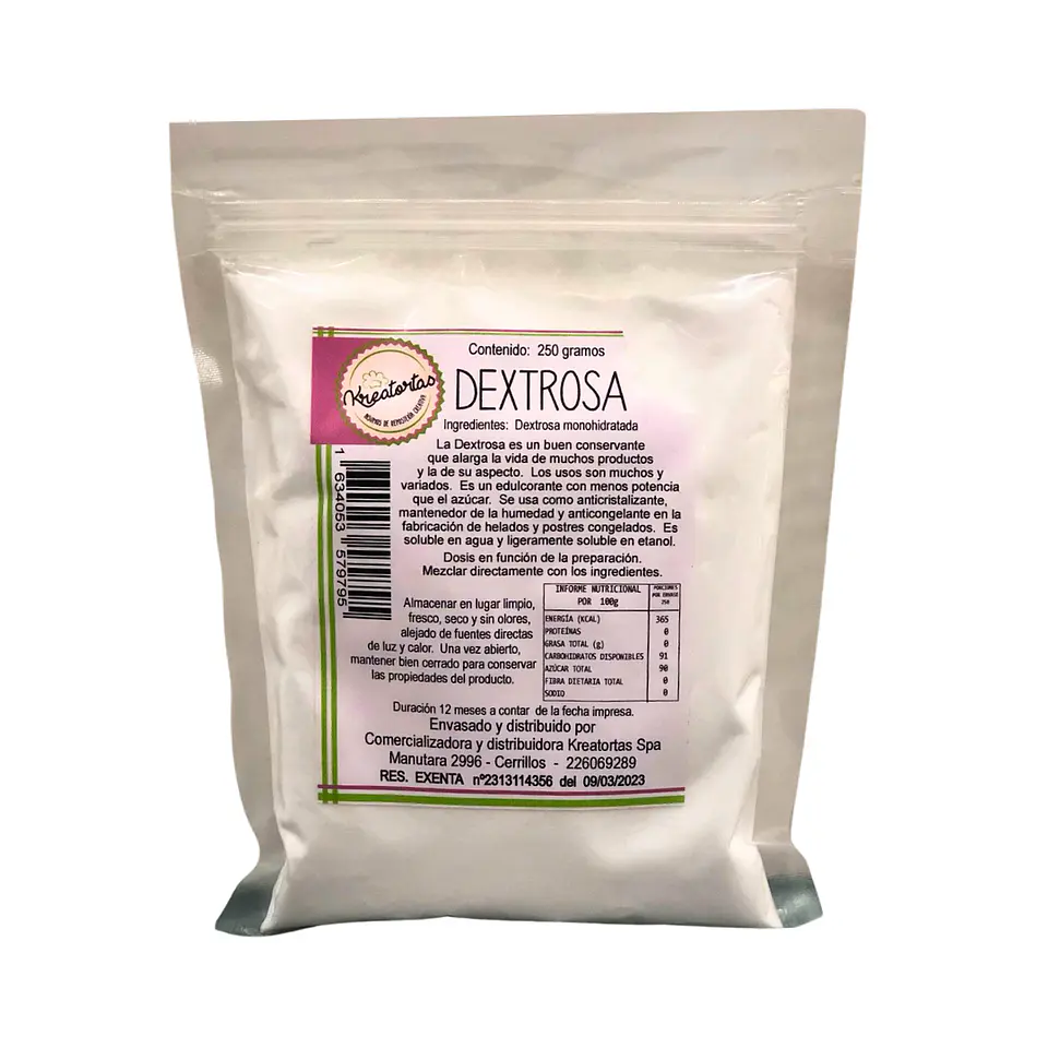 DEXTROSA 250 G. KREATORTA 1