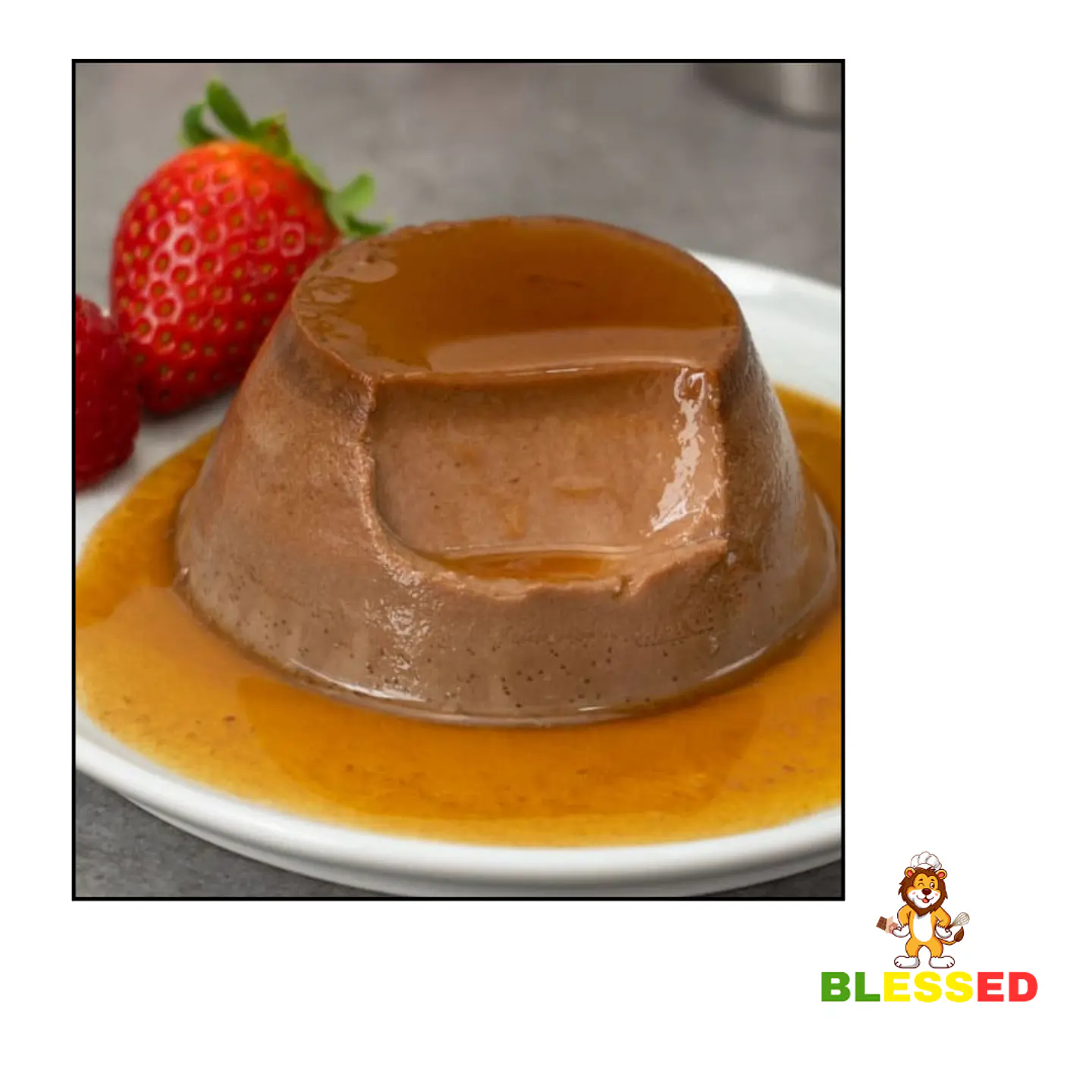FLAN CON LECHE SABOR CHOCOLATE MACRO FOOD 1 KG. 2