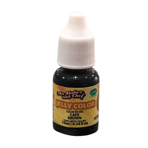 COLORANTE GEL 10ML JELLY COLOR CAFE BROWN