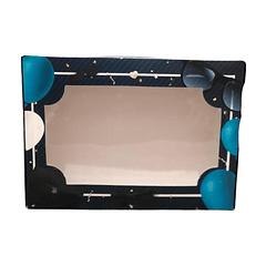 CAJA DIA DEL PAPÁ 6 ALFAJORES GLOBO