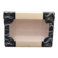 CAJA DIA DEL PAPÁ 6 ALFAJORES BIGOTE