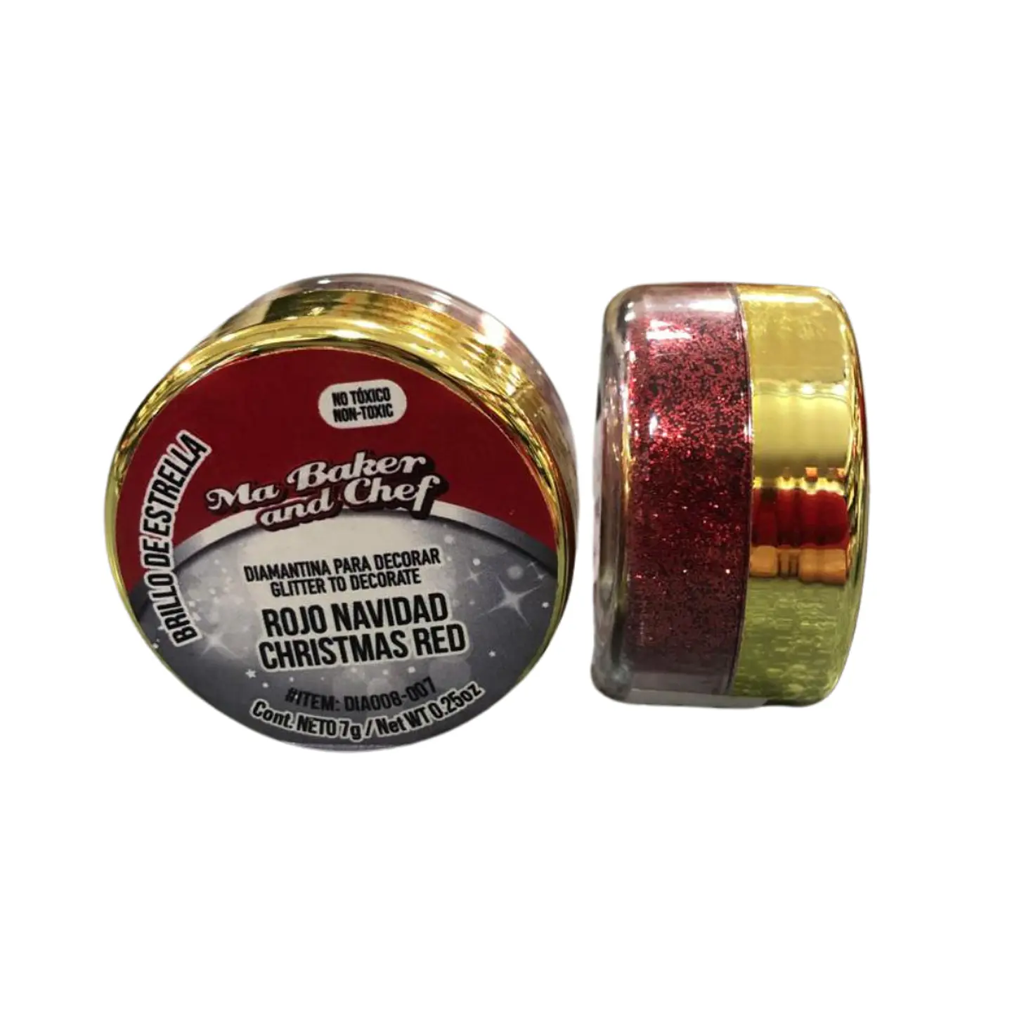 DIAMANTINA ROJO NAVIDAD 7 G MA BAKER AND CHEF 1